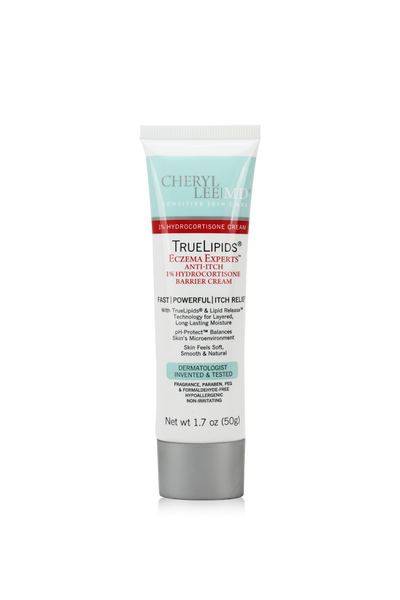 TrueLipids Eczema Experts Anti-Itch 1% Hydrocortisone Barrier Cream - Cheryl Lee MD Sensitive Skin Care - 2